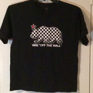 Van’s Off The Wall -Checkerboard Bear Graphic Tee